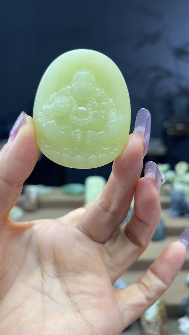 颈饰未镶嵌和田玉1