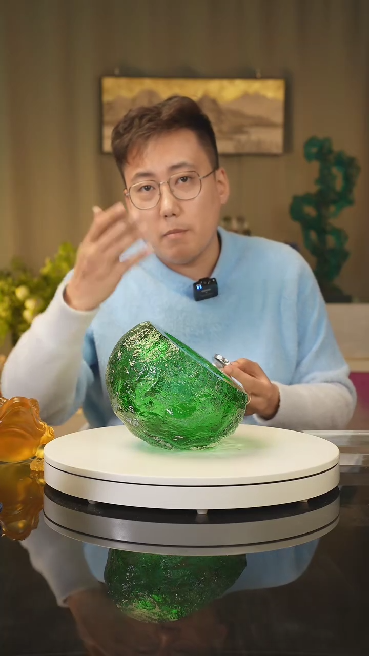 【闪购商品】雅致水晶琉璃 摆件 花器 果盘 茶酒具