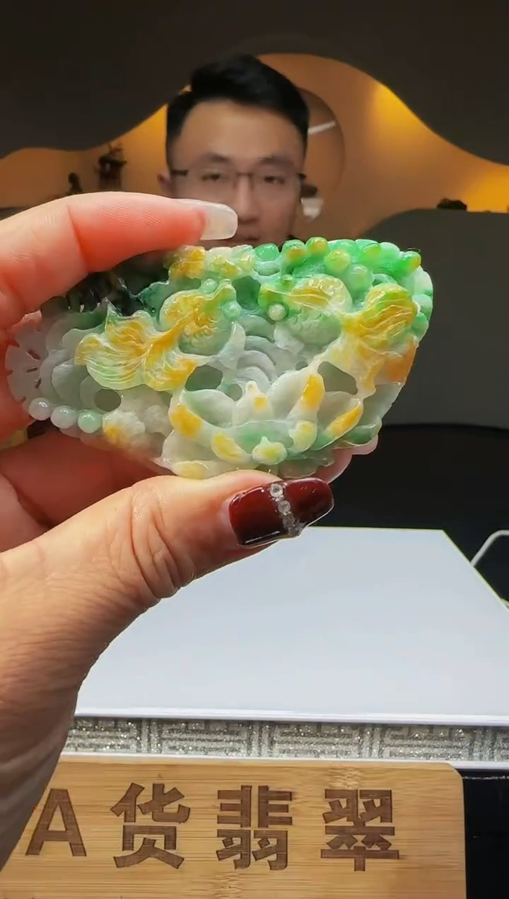 【闪购商品】定制翡翠未镶嵌Q04922翡翠毛货