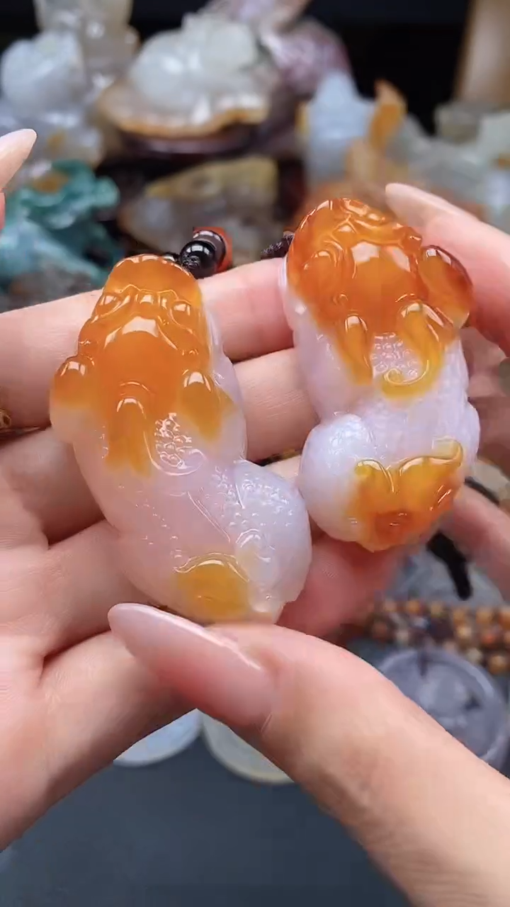 【闪购商品】玛瑙/玉髓颈饰未镶嵌dd