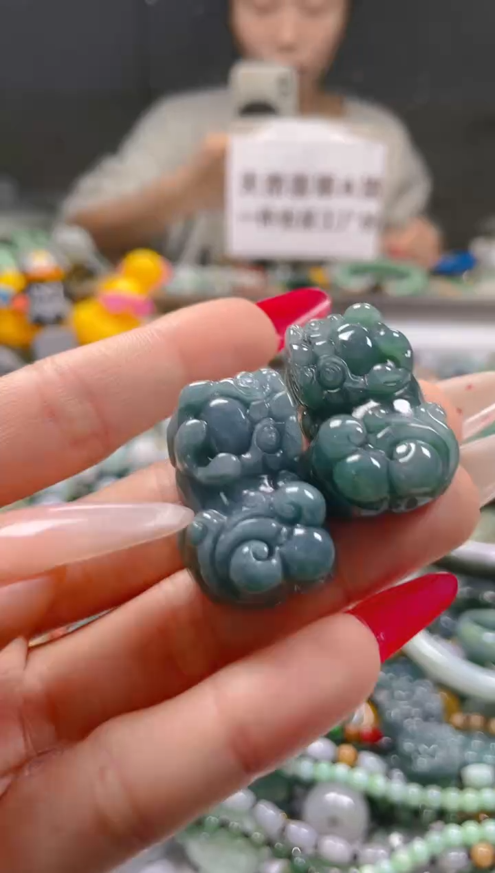 【闪购商品】翡翠颈饰未镶嵌/D/翡翠A货一图一物