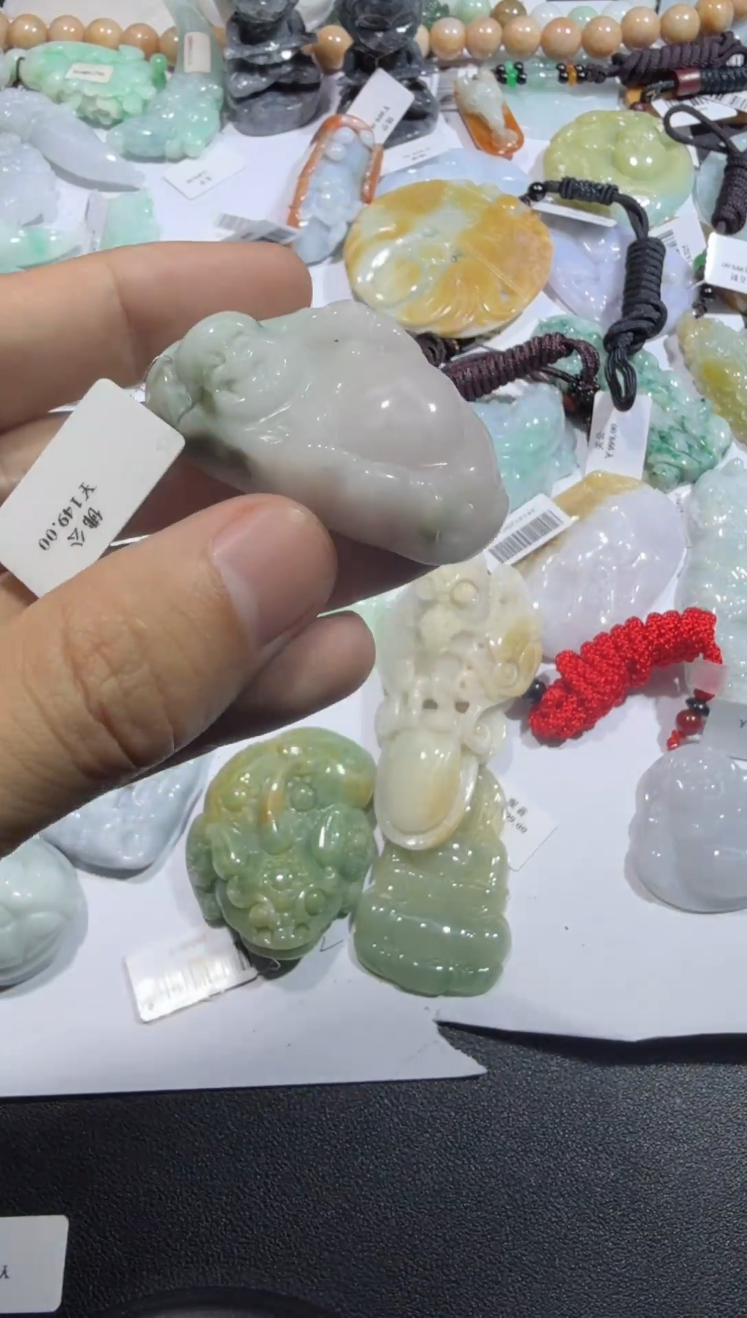 【闪购商品】翡翠颈饰未镶嵌00005203