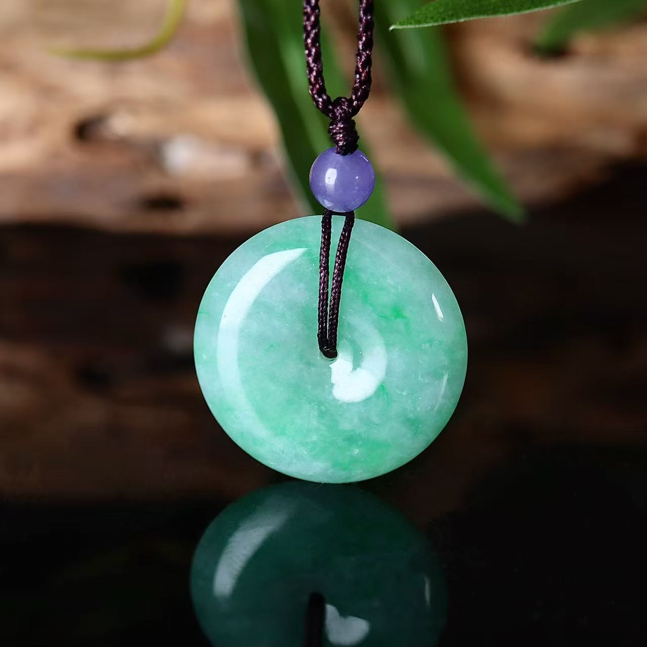 其妙丨翡翠平安扣