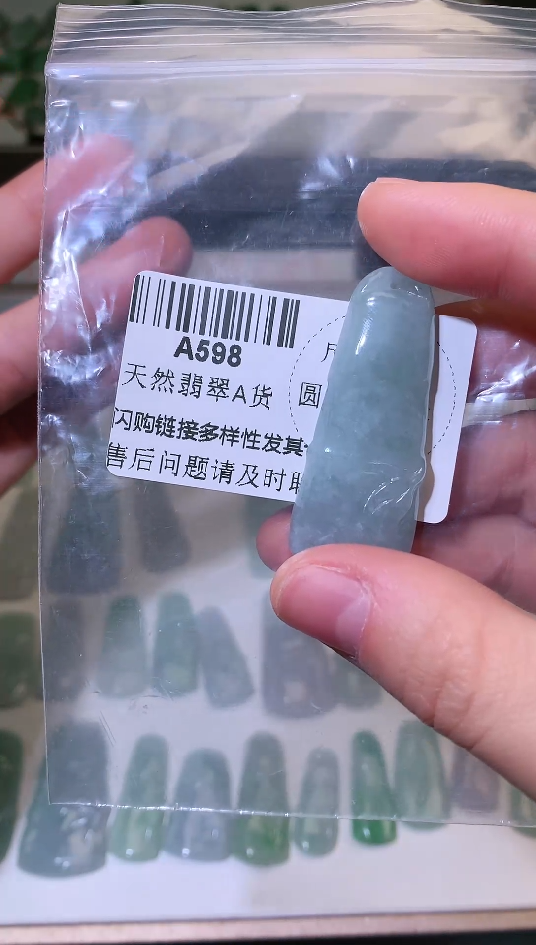 【闪购商品】翡翠颈饰未镶嵌精美翡翠A598