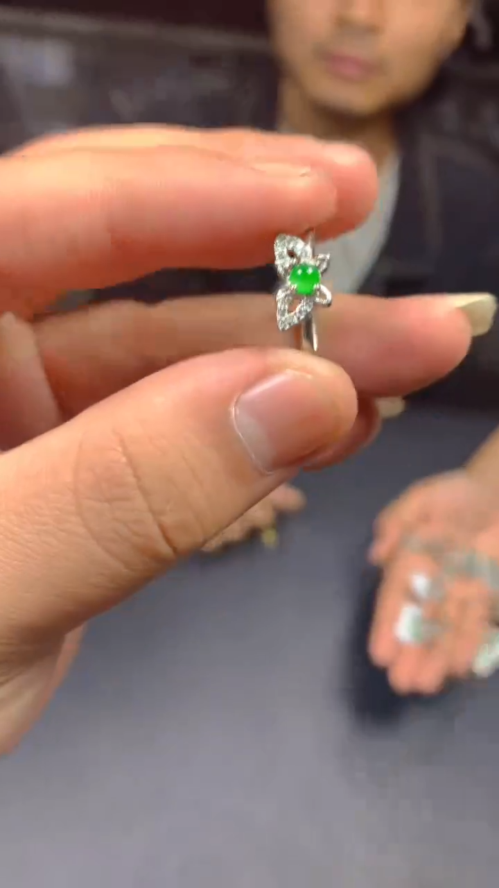 【闪购商品】翡翠戒指未镶嵌0095512794/多样性发一