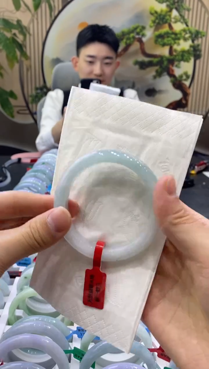 未镶嵌手镯翡翠0864