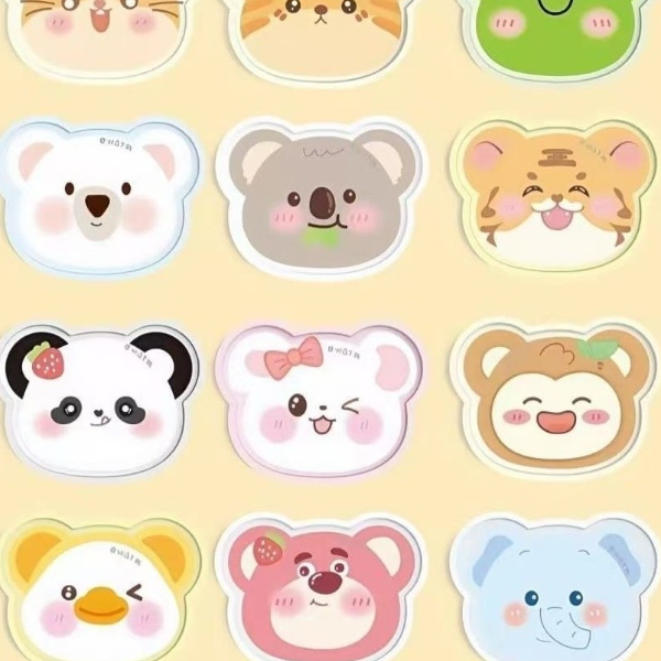 【直播拆】动物帖帖diy配饰