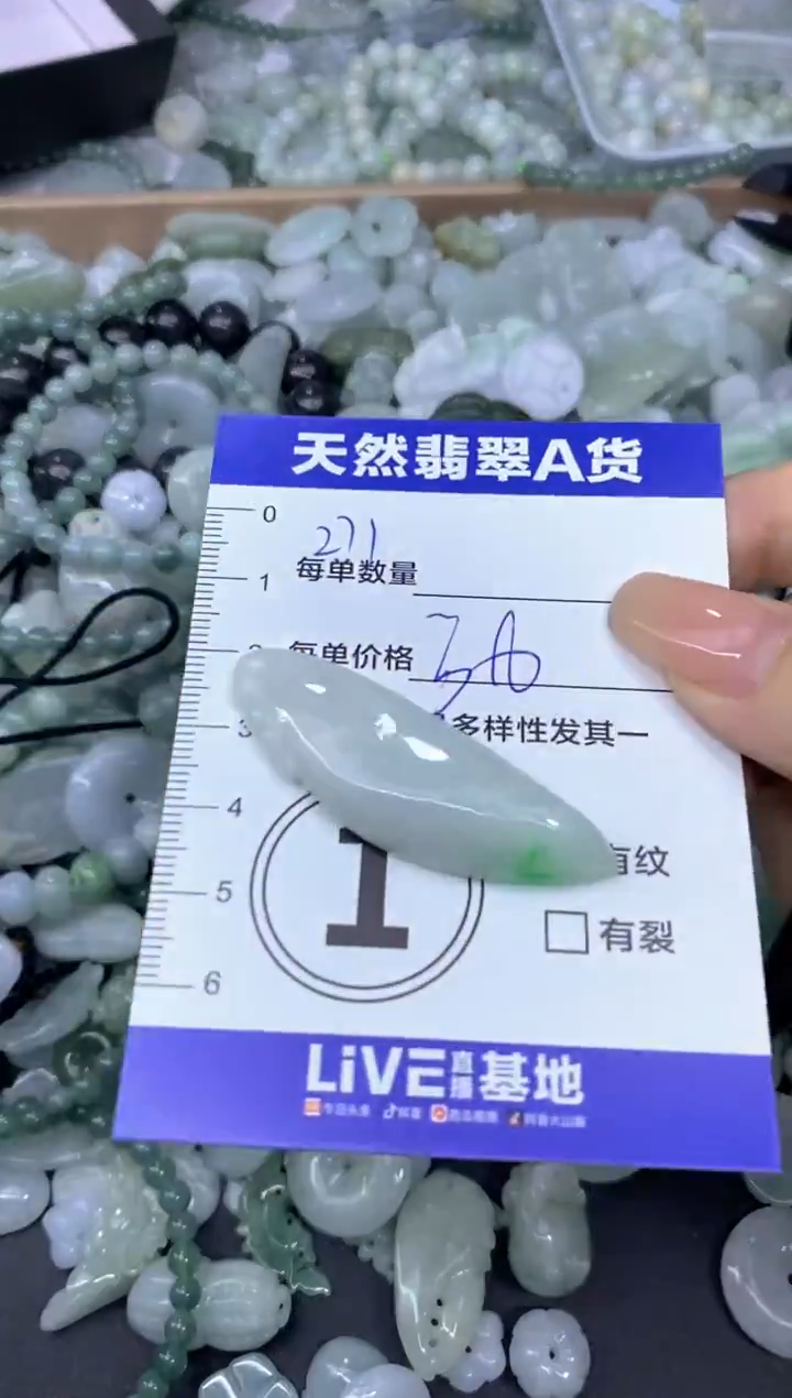 颈饰未镶嵌翡翠天然翡翠A货批量多样性发一件