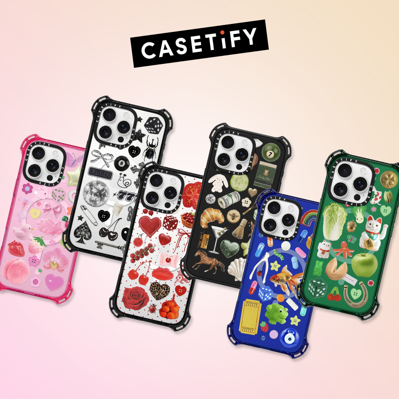 CASETiFY 调色盘系列Bounce合集 适用于iPhone16 Pro 手机壳新