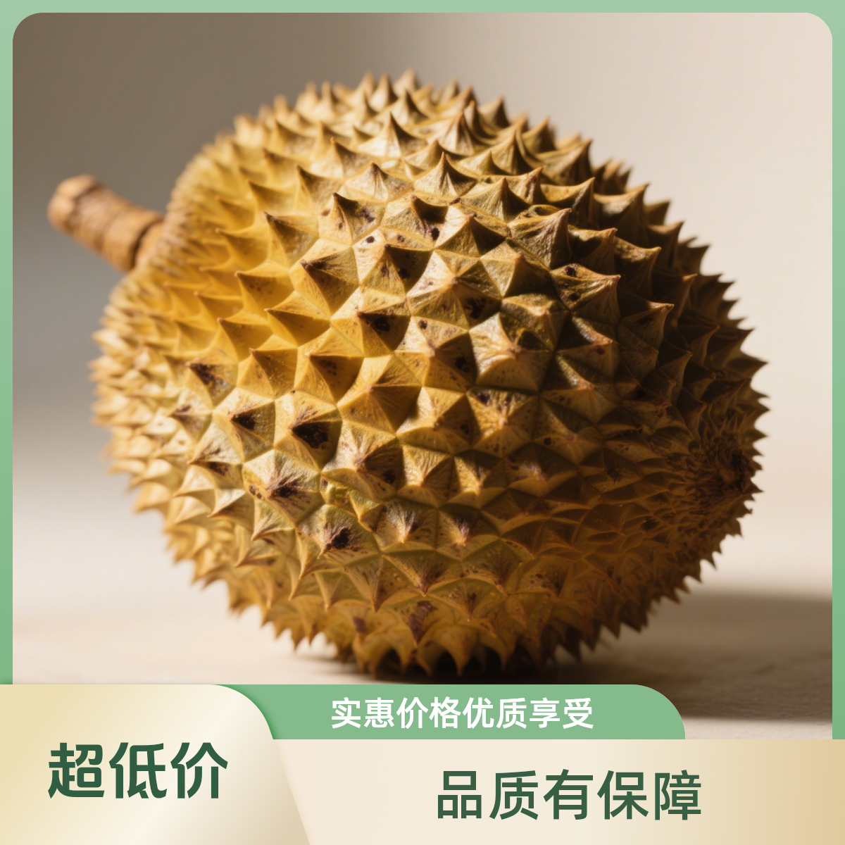 福利果新鲜越南干荛榴莲13.8一斤核大干尧越南