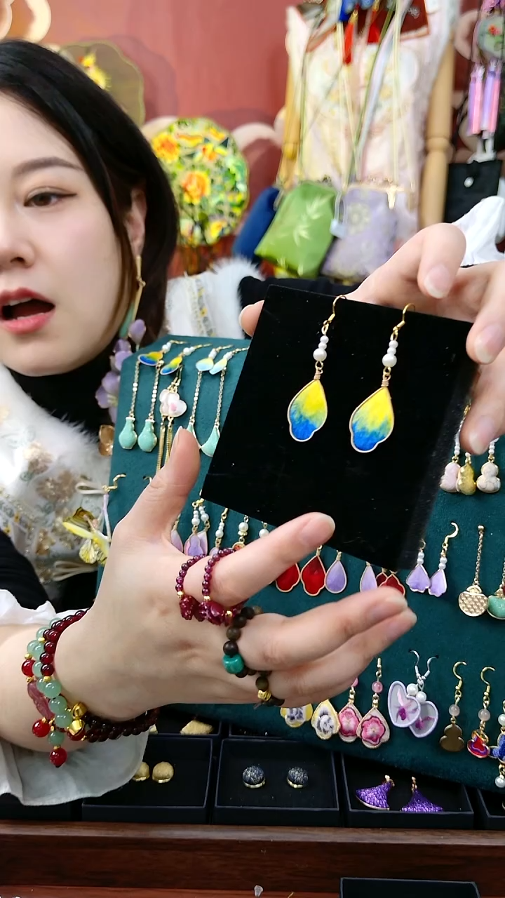 纯铜合金琉璃非遗口罩