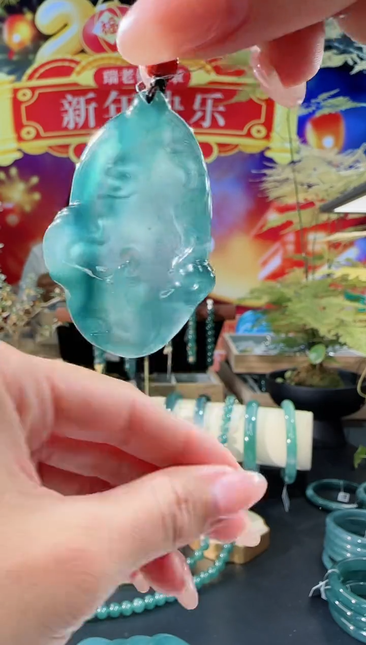 【闪购商品】翡翠吊坠(不含链)未镶嵌悟道