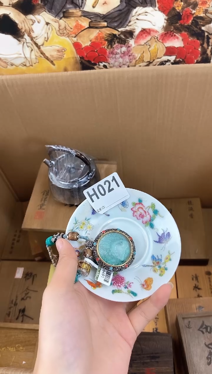 琉璃手工艺品H021瓷器手串儿多样性发一
