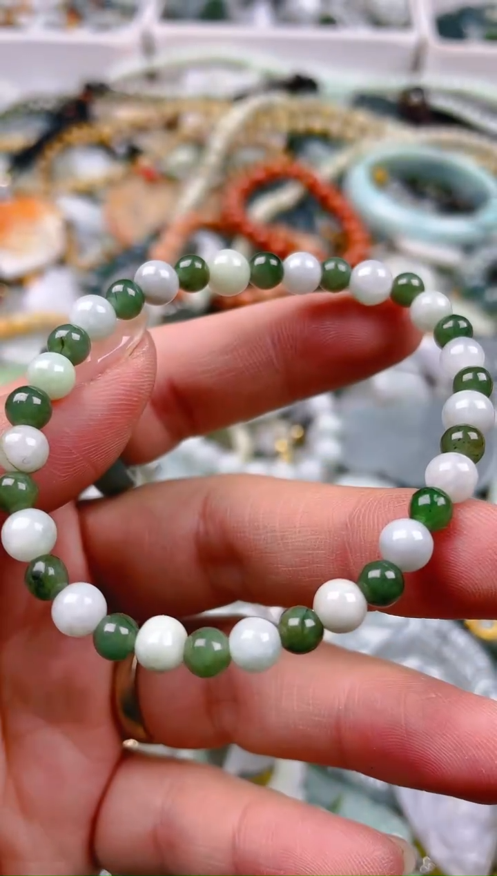 【闪购商品】翡翠颈饰未镶嵌/V/翡翠A货一图一物