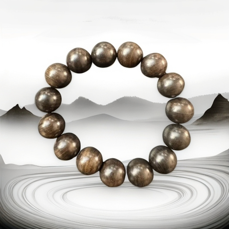 B255印度尼西亚沉香木串15mm