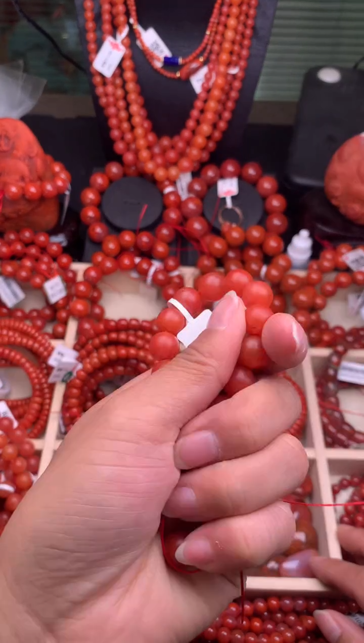 【闪购商品】南红玛瑙珠宝奇石银S925镶嵌52-7