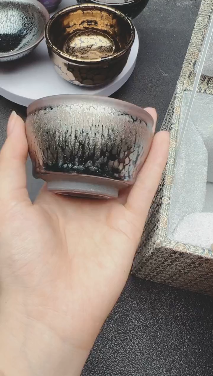 茶盏583礼盒证书建盏