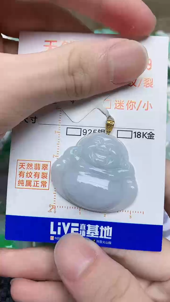 【闪购商品】翡翠颈饰18K金镶嵌687687678