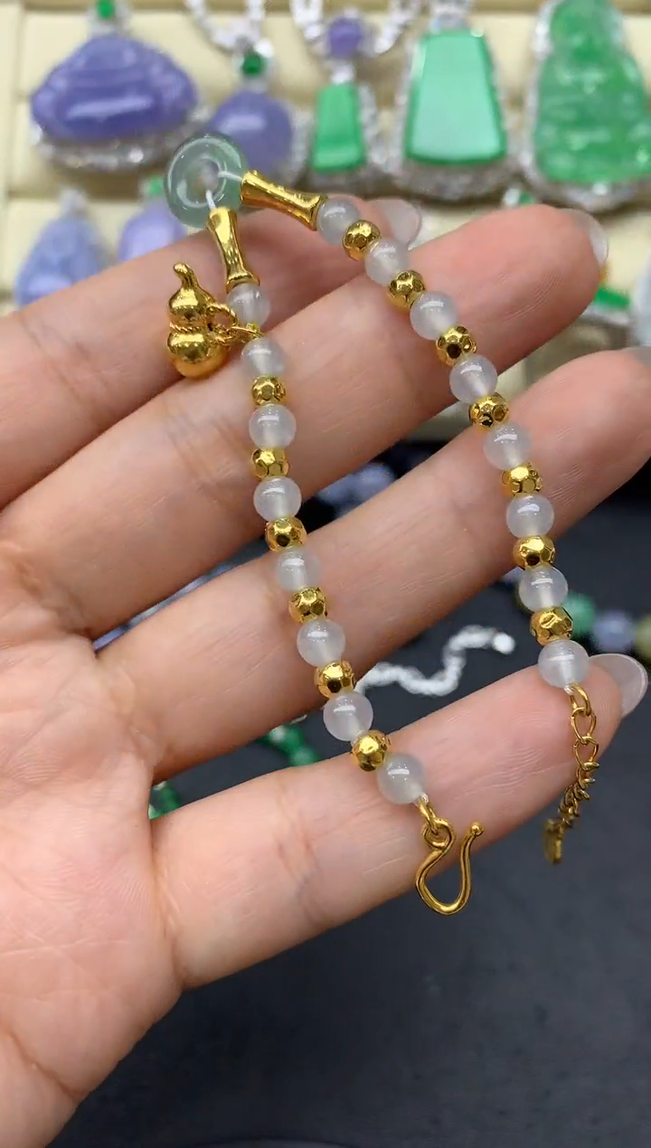 【闪购商品】翡翠手串未镶嵌374-中国好珍宝