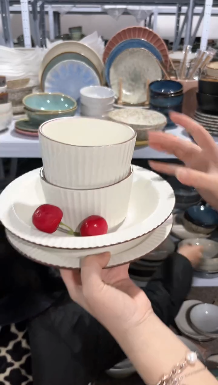 【闪购商品】瓷片外贸尾货瑕疵满20包邮X4 柯林斯四件套