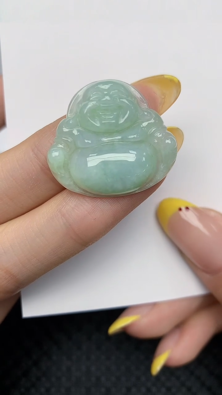 翡翠未镶嵌项链天然翡翠A货