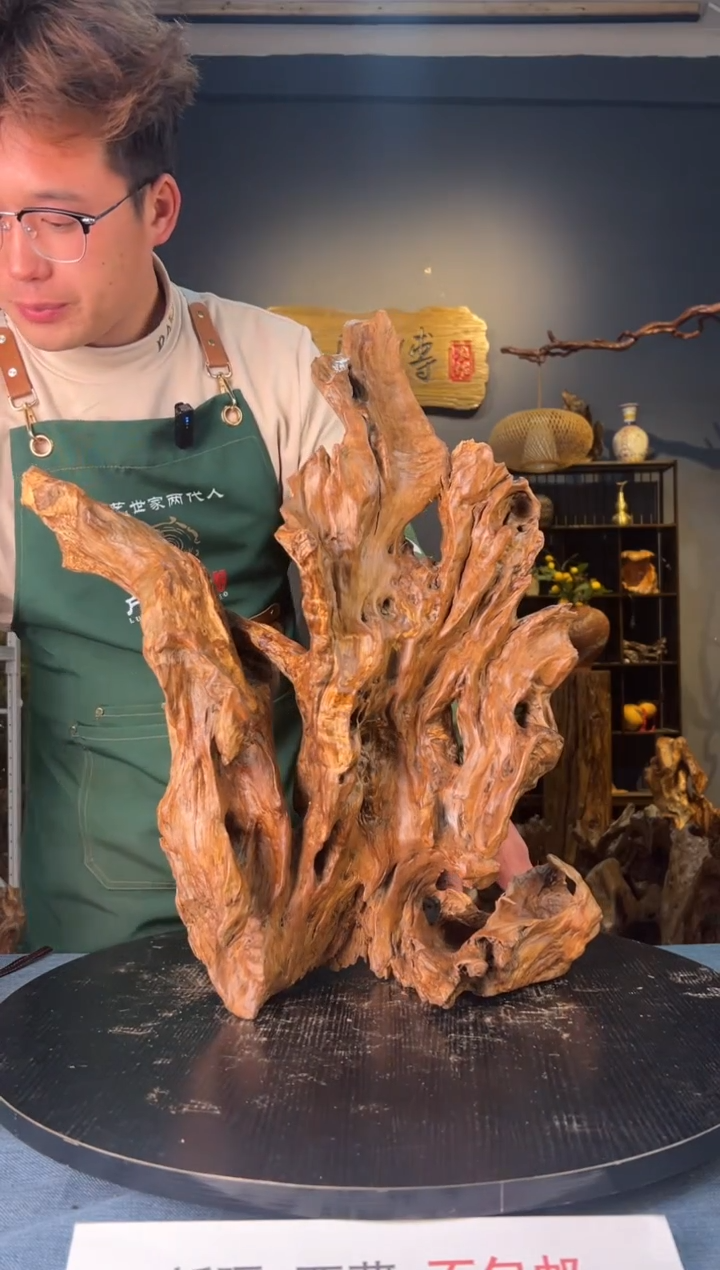 【闪购商品】木卢师傅根艺作品(不包含人物摆件）