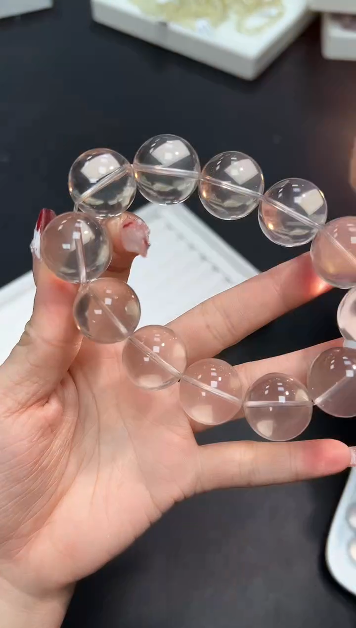 【闪购商品】水晶手串未镶嵌95e多样性发其一/1条默认微瑕