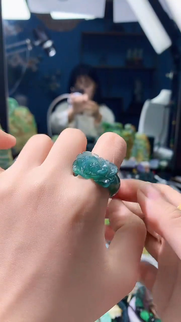 颈饰未镶嵌翡翠天然缅甸a货翡翠 19.1