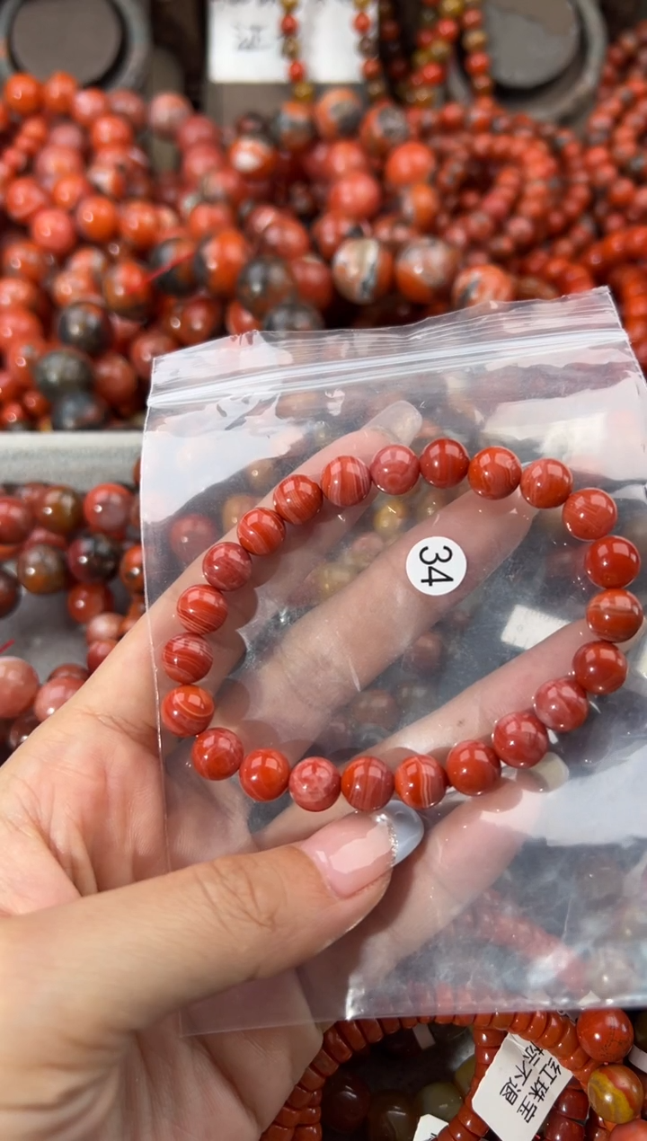 未镶嵌手串南红玛瑙8