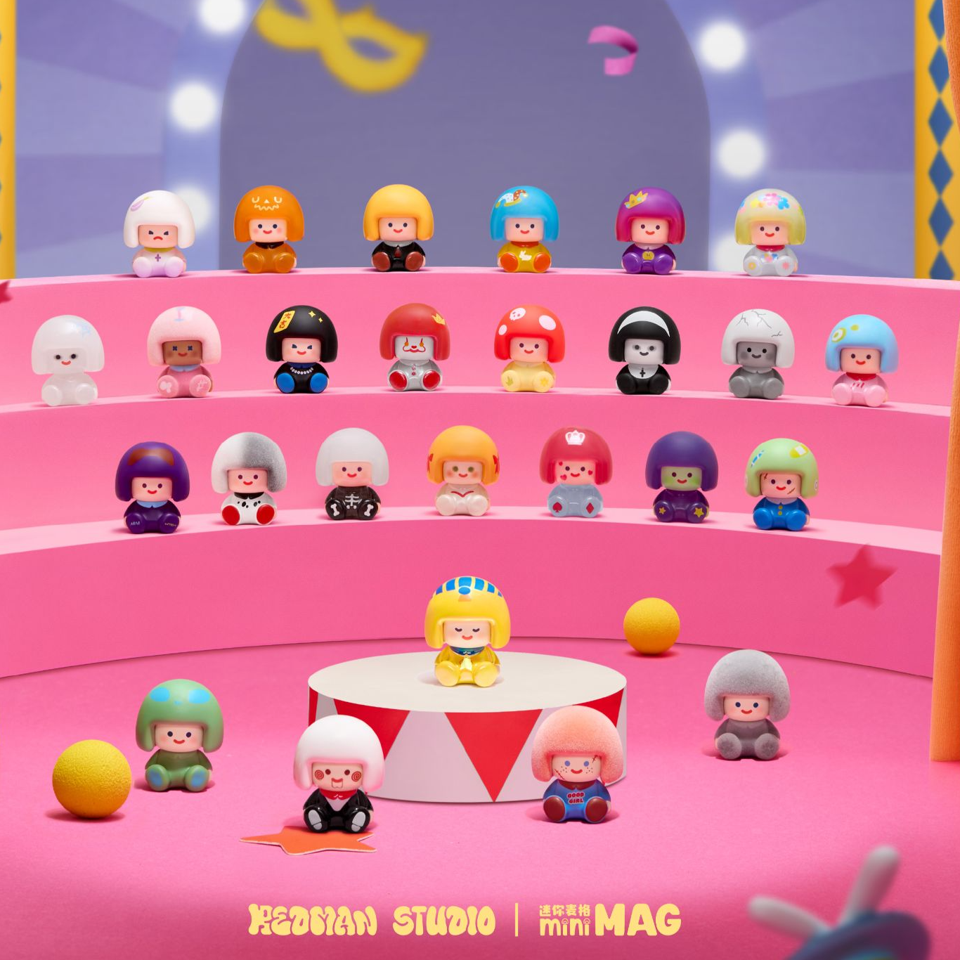 [快乐拆盒：飞天摩托]迷你麦格X变装派对、卡路里炸弹萌粒