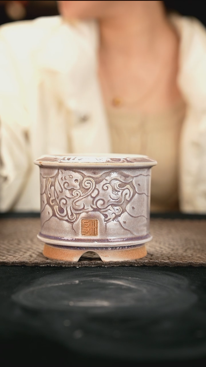 12-25-086花盆口径8.5瑕