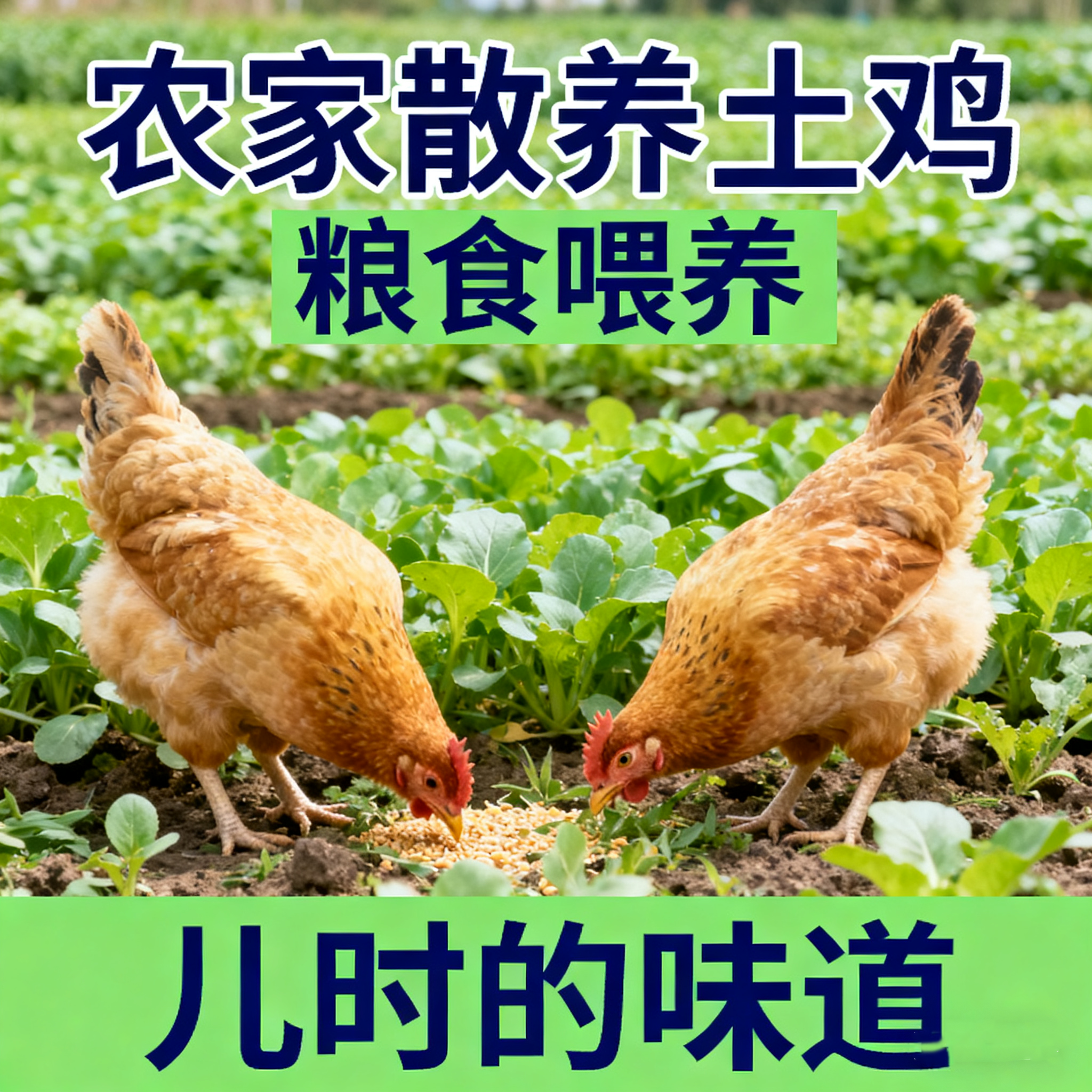 土的很 农村散养老母鸡顺丰生鲜发货（一物一拍，默认帮忙宰杀烧毛）