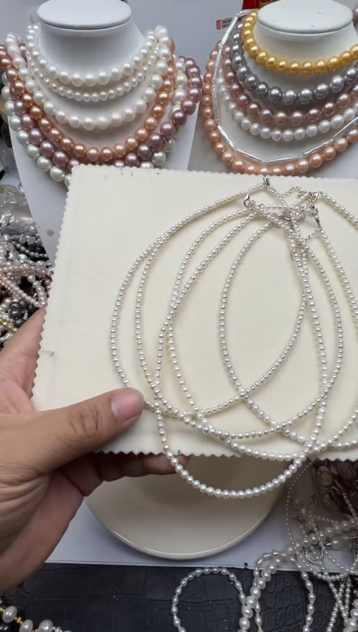 【闪购商品】淡水珍珠颈饰未镶嵌1