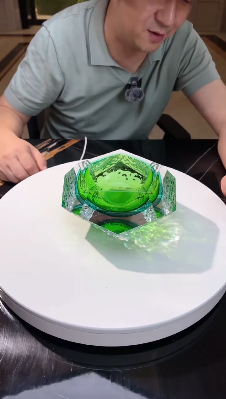 茶宠AJ1011147绿色烟灰缸