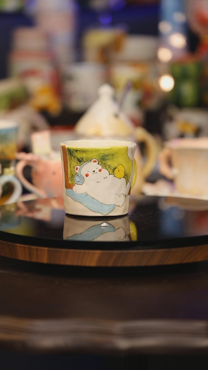 【闪购商品】摆件景德镇釉下彩绘设计师款式陶瓷