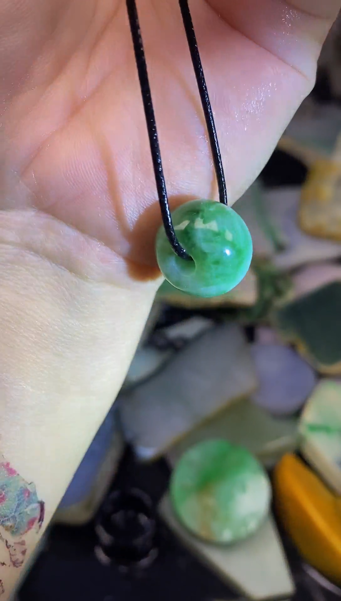 散珠翡翠天然缅甸翡翠A货113