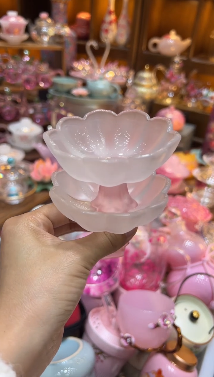 高足莲花杯2个66