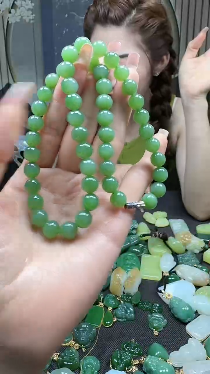 和田玉未镶嵌挂件10