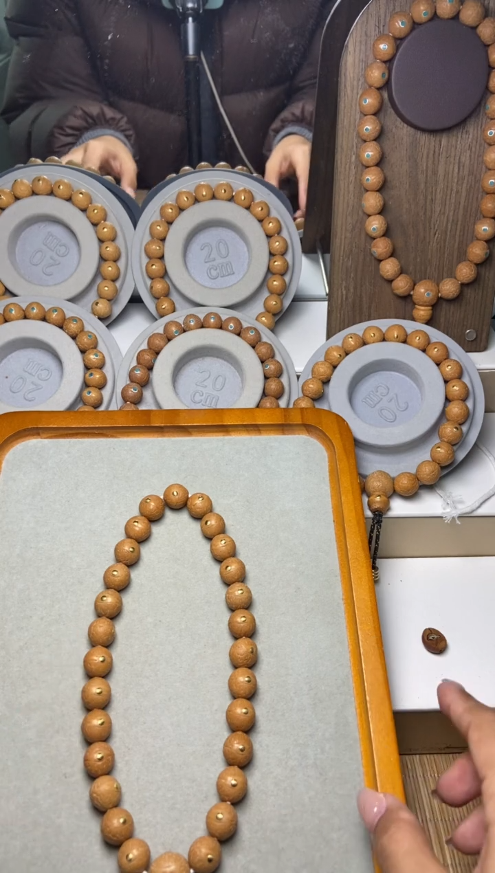 吊坠凤眼菩提12凤眼铜钉手持