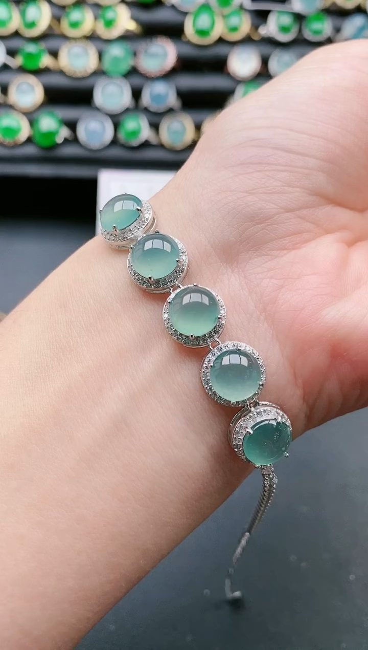 【闪购商品】翡翠戒指银S925镶嵌11111111