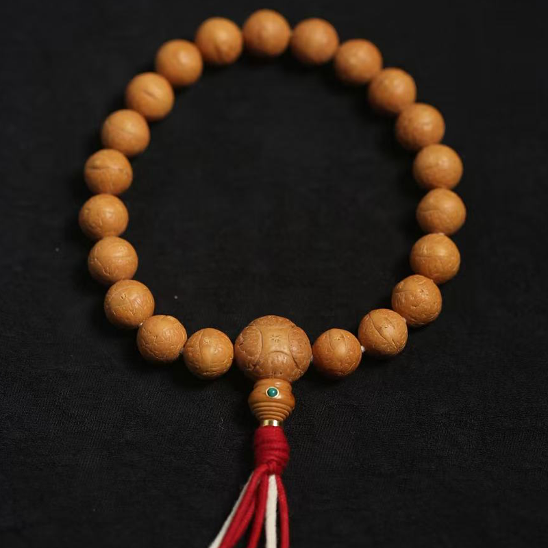 尼泊尔凤眼菩提手串精挑精选精卡高密度汀悟系列