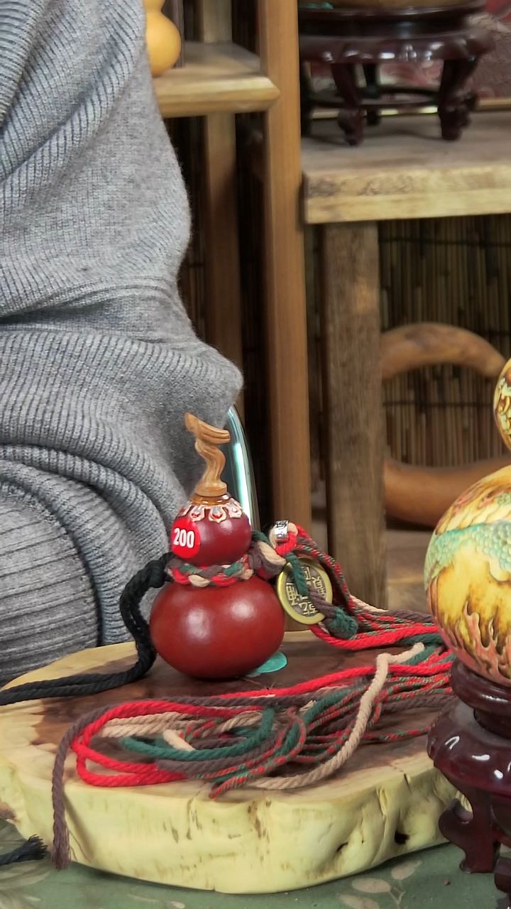 古艺高师傅大漆养剑葫 编号200