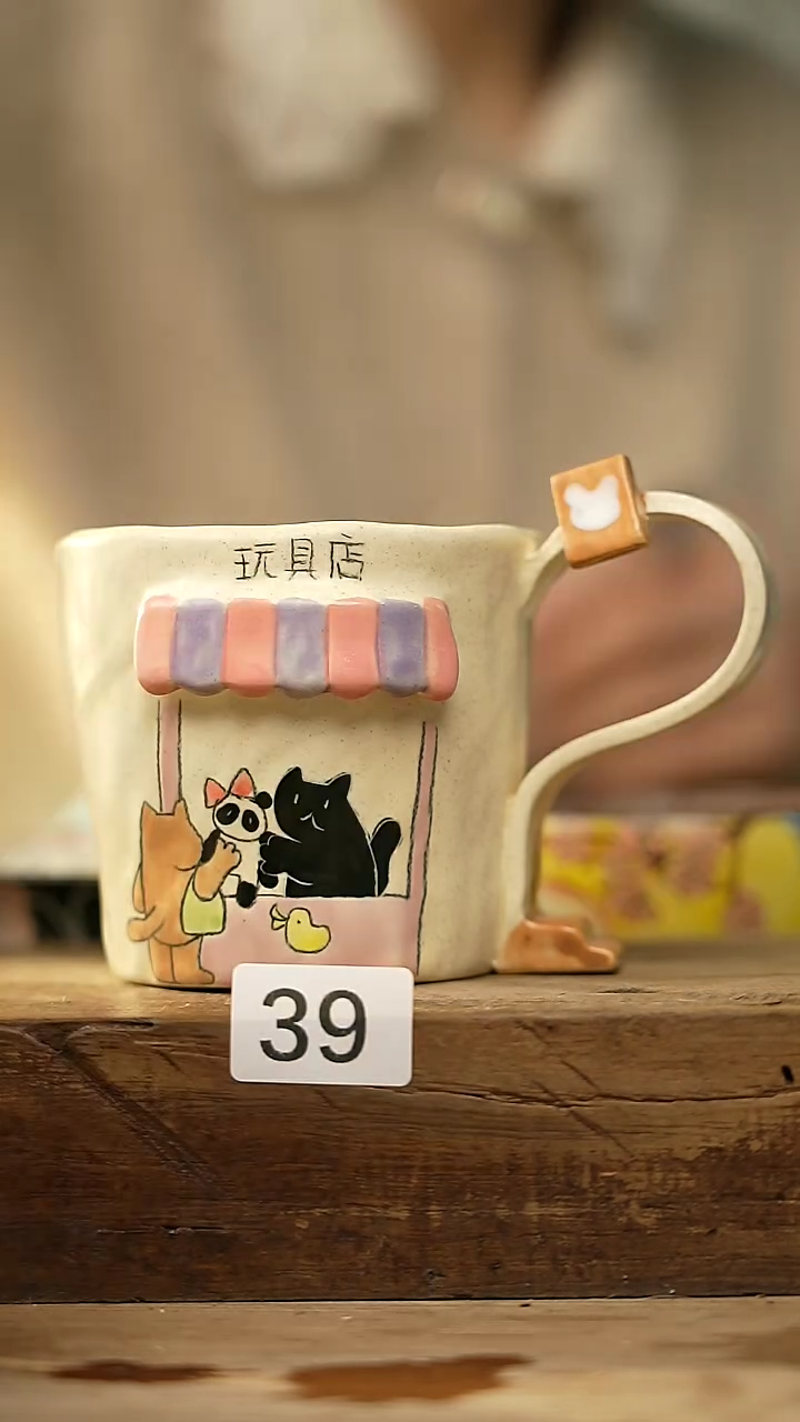 【闪购商品】瓷片新品！喵喵设计师款卡通系列！！！