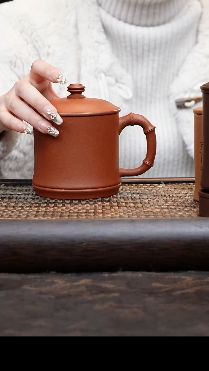 【闪购商品】紫砂茶杯老板杯原矿