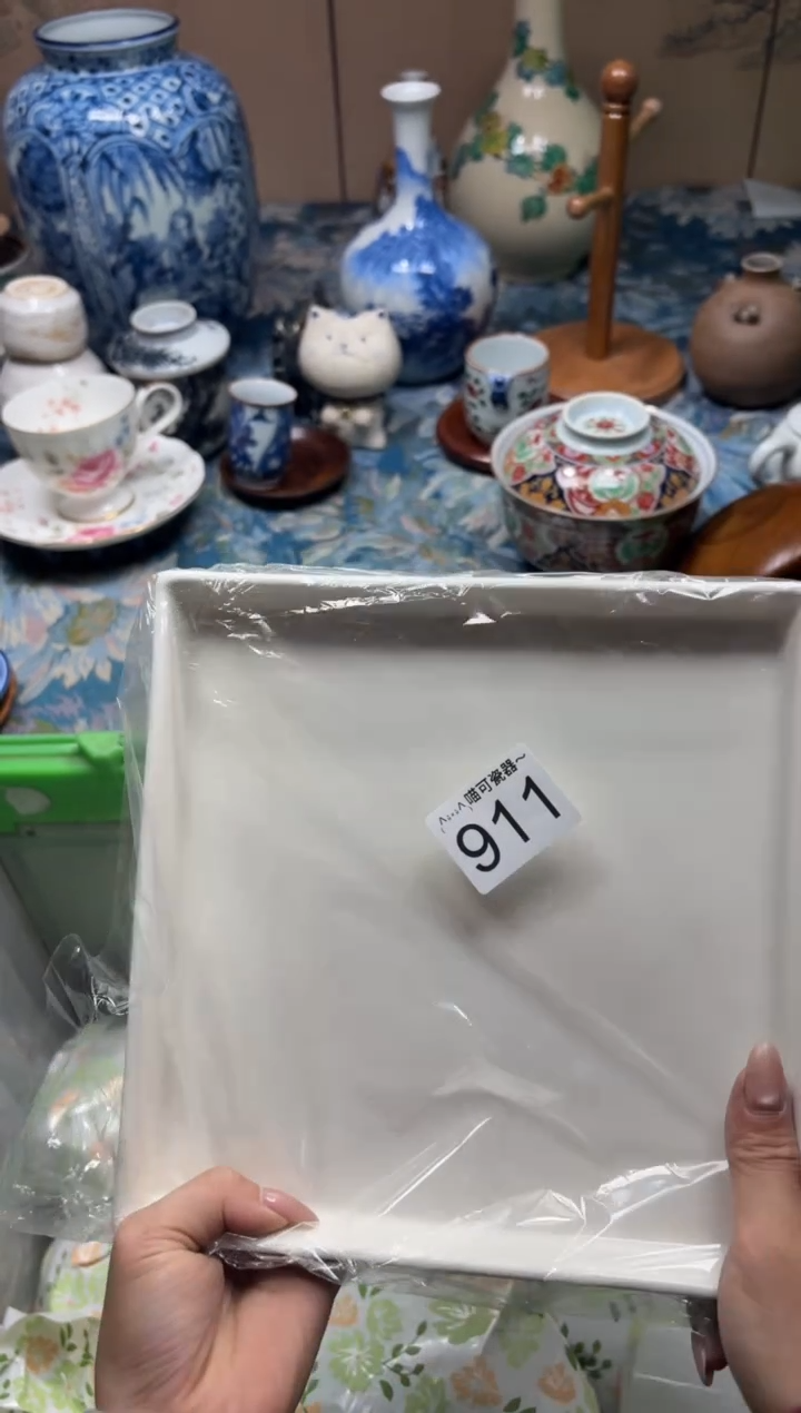 手工艺品钧瓷萌*911