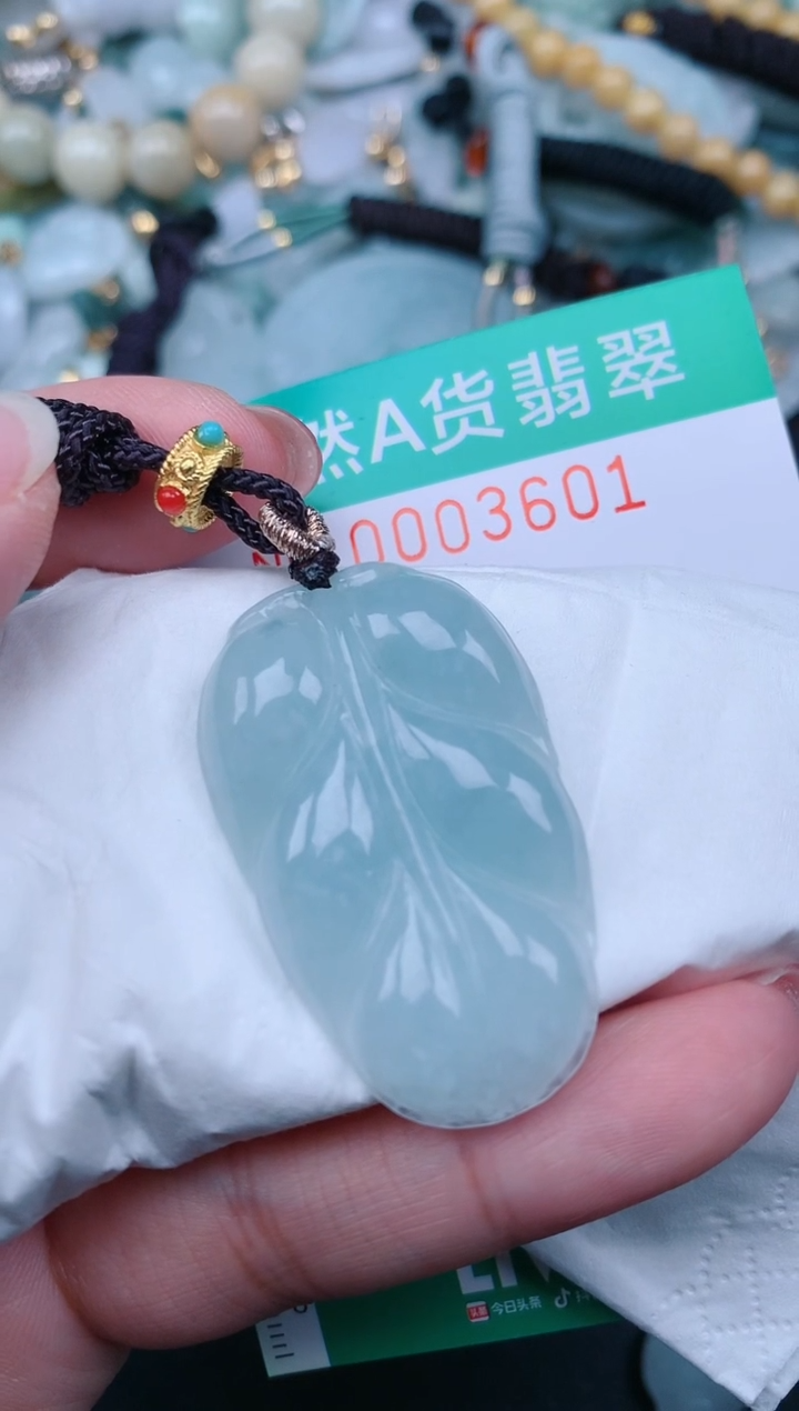 翡翠未镶嵌颈饰.0003601