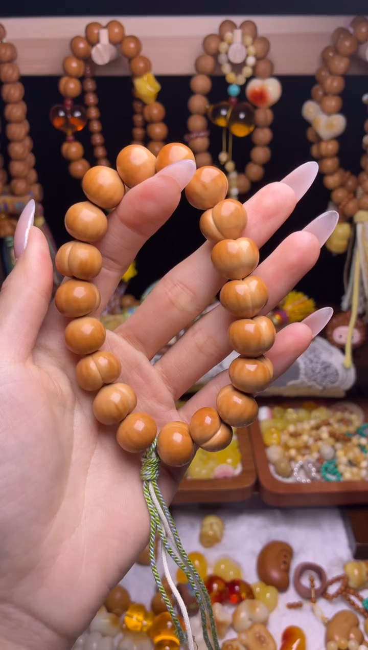 吊坠猴头核桃半**茶全品纯手工15素手持