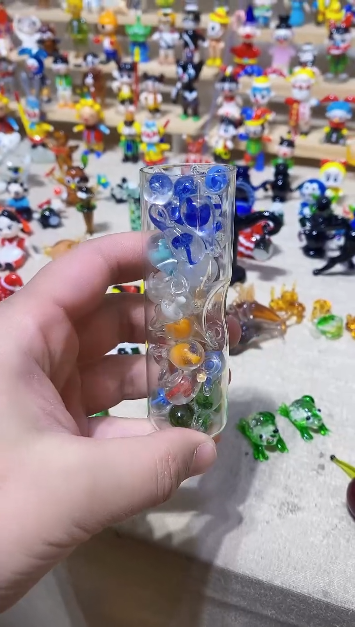 【闪购商品】琉璃手工艺品一把水滴蘑菇