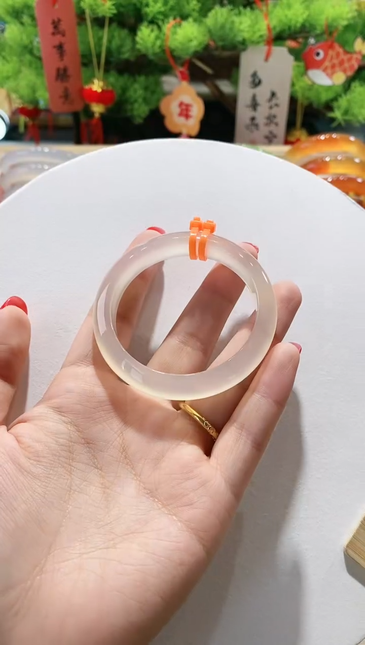 【闪购商品】玛瑙/玉髓手镯未镶嵌11-50.4