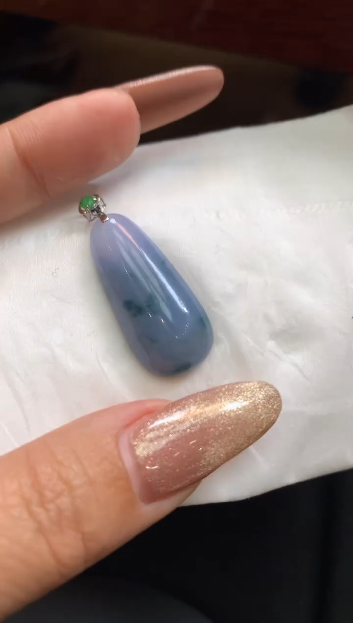 【闪购商品】翡翠颈饰18K金镶嵌翡翠